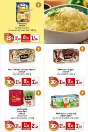 Catalogue Coccinelle Express page 29: D'AUCY Petits pois €2,40, Tipiak Couscous €1,04