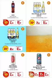 Catalogue Coccinelle Express page 35: STELLA ARTOIS Bière blonde €1,24, Corona Bière blonde €5,50