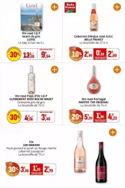 Catalogue Coccinelle Express page 37: Belle France Cabernet d'Anjou rosé A.O.C €2,69, MATEUS Vin rosé €4,23