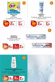Catalogue Coccinelle Express page 43: Okay Essuie-tout Blanc extra €1,42, Oral-B Dentifrice €1,59