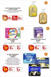 Catalogue Coccinelle Express page 44: ALWAYS culotte pour fuite urinaire €6,27, Always Serviette hygiénique €1,80