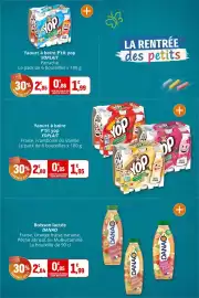 Catalogue Coccinelle Express page 8: YOPLAIT Yaourt à boire P'tit yop €1,99, YOP YOPLAIT €1,95