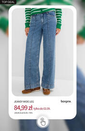 BonPrix katalog tydzień 35 Strona 8: Jeansy wide leg Bonprix €84,99