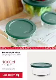 Homla gazetka tydzień 35 Strona 4: Pojemnik okrągły z pokrywką Homla Norah €10,00