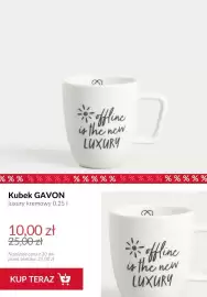 Homla gazetka tydzień 35 Strona 6: Kubek Gavon luxury kremowy €10,00