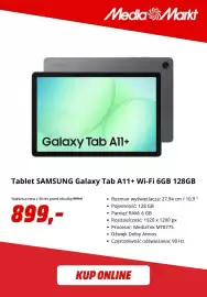 Media Markt gazetka Strona 8: Tablet Samsung Galaxy Tab A11+ Wi-Fi 6GB 128GB €899,00