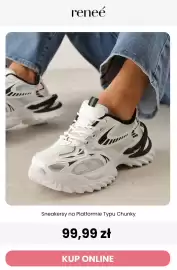 Renee magazyn tydzień 35 Strona 4: Sneakersy na platformie typu chunky Renee €99,99