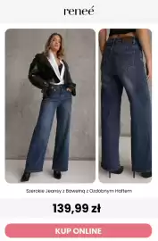 Renee magazyn tydzień 35 Strona 7: Szerokie jeansy z bawełną z ozdobnym haftem Renee €139,99