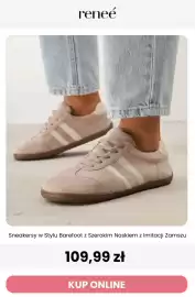 Renee magazyn tydzień 35 Strona 9: Sneakersy w stylu barefoot z szerokim noskiem z imitacji zamszu Renee €109,99