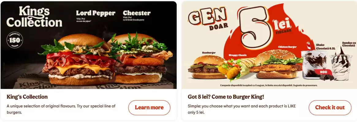 Burger King (valid până la 2-09)