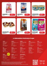 Folheto Central Cash Página 16: Areia absorvente normal popets €1,39, Alimento cao spike 4 €2,98