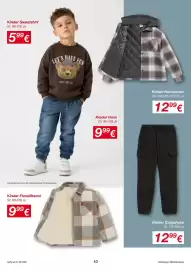 KiK Prospekt woche 36 Seite 10: Kinder Flanellhemd €9,99, Kinder Cargohose €12,99