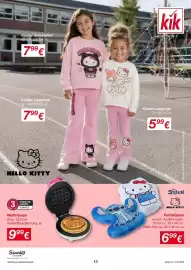 KiK Prospekt woche 36 Seite 13: Waffeleisen €9,99, Formkissen €6,99
