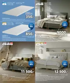 JYSK tilbudsavis Side 10: DREAMZONE JOSELVA + EKSO elevationsseng €11.500,00, VINGAN topmadras €350,00