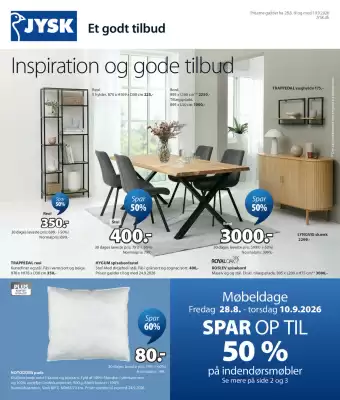 JYSK (gælder indtil 10-09)