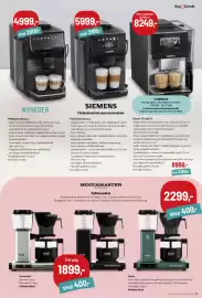 Kop & Kande tilbudsavis Side 11: Moccamaster Automatic €1.899,00, SIEMENS espressomaskine (nyhed) €4.999,00