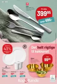 Kop & Kande tilbudsavis Side 20: Stel Hvid Riflet €159,95, Bestik (24 dele) €399,95