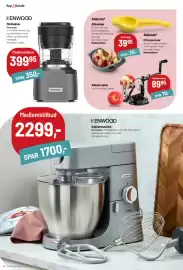 Kop & Kande tilbudsavis Side 6: KENWOOD Køkkenmaskine (KVL-serie) €2.299,00, KENWOOD Minihakker (Duo prep.) €399,95