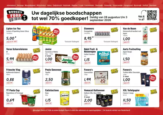 Budget Food (geldig t/m 3-09)