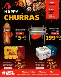 Catálogo Bergamais Supermercados Página 3: Churrasqueira média vidal zinco €199,90, Refrig. tubaína schincariol €5,49