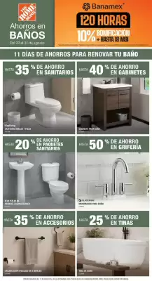 The Home Depot (válido hasta 31-08)