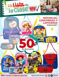 Folleto Casa Ley Página 3: Andromeda Mochilas, Loncheras y Lapiceras