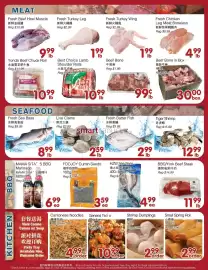 Bravo Fresh Foods flyer week 35 Page 4: Fresh Turkey Wing €1,99, Best Choice Lamb Shoulder Rolls €10,99
