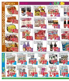 New Pacific Supermarket flyer week 35 Page 2: Global Choice Kabuli Chana/ Nourish White Chick Peas €3,99