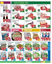 New Pacific Supermarket flyer week 35 Page 3: Halal BBQ Beef Short Ribs €6,99, Halal Fresh Goat Leg €8,99
