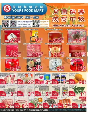 Yours Food Mart (valid until 3-09)