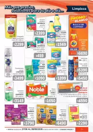 Catálogo Beltrán Supermercados Página 17: Noble rollos de papel €1.650,00, Ceramicol autobrillo incoloro €3.149,00