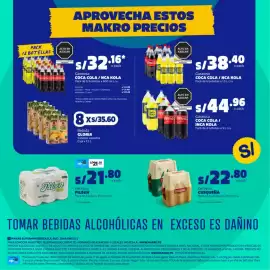 Catálogo Makro Página 28: Coca Cola / Inca Kola €44,96, Coca Cola / Nca Kola €32,16