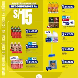 Catálogo Makro Página 5: Aro lejía €15,00, Clos vino de pirque €15,00