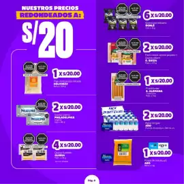 Catálogo Makro Página 9: Bonle queso parmesano ballado €20,00, Aro agua sin gas €20,00