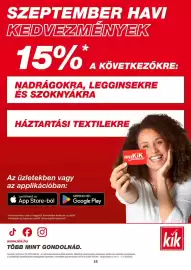 Kik akciós újság hét 36 Oldal 15