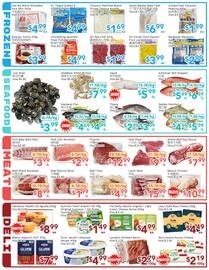 Ample Food Market flyer week 35 Page 4: Tilapia gutted & scaled €4,99, Seven Basket Basa Fillet €6,99