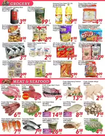 Foody World flyer week 35 Page 2: Hung Nguyen dried jackfruit chips €1,99, Pacific oyster meat €26,88
