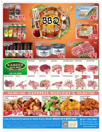 FreshLand Supermarket flyer week 35 Page 4: Fresh Beef Short Ribs €9,98, Goat Shoulder €10,99