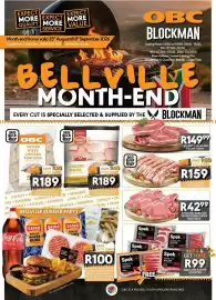 OBC Meat & Chicken catalogue Page 1: OBC PORK LEG OR SHOULDER CHOPS €42,99, Country Range Chicken Thighs €189,00
