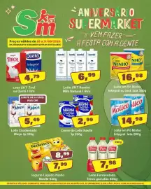 Catálogo Floresta Supermercados Página 1: Natural milk integral €6,99, Leite condensado moça €5,49