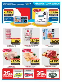 Folleto Carrefour Maxi semana 35 Página 9: Swift - hamburguesa clásica €8.849,00, Grasa bovina €3.895,00