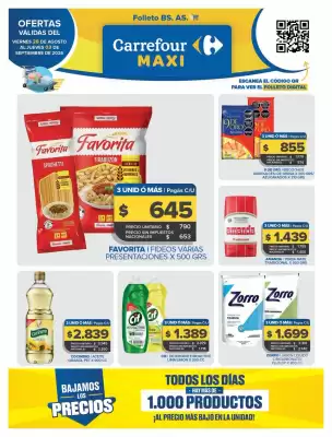 Carrefour Maxi (válido hasta 2-09)