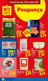 Folheto Lidl semana 36 Página 10: Fumadinho fiambre da perna extra xxl €3,49, Monte da Vila Queijo Flamengo €3,89
