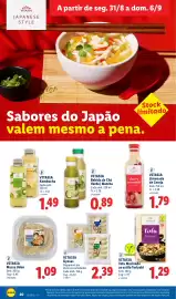 Folheto Lidl semana 36 Página 20: Vitasia Tofu Marinado ao estilo Teriyaki €1,29, Vitasia Massa Udon €1,09