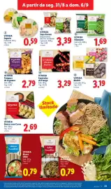 Folheto Lidl semana 36 Página 21: Vitasia Mochis €3,19, Vitasia edamame €1,69