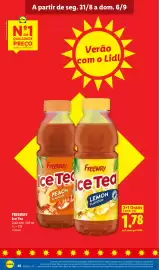 Folheto Lidl semana 36 Página 26: Freeway ice tea €1,78