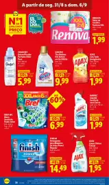 Folheto Lidl semana 36 Página 28: Bref wc bloco sanitário poder ativo €6,99