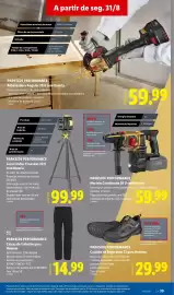 Folheto Lidl semana 36 Página 33: Parkside performance calças de trabalho para homem €14,99