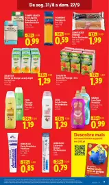 Folheto Lidl semana 36 Página 9: Solevita Sumo de Pêssego e Uva €1,39, Solevita Néctar de Manga-Laranja Light €1,29