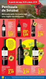 Folheto Lidl | Vinhos, Queijos e Enchidos Página 12: Adega de Pegões Vinho Tinto €1,69